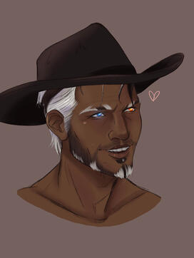 Single Headshot Sketch